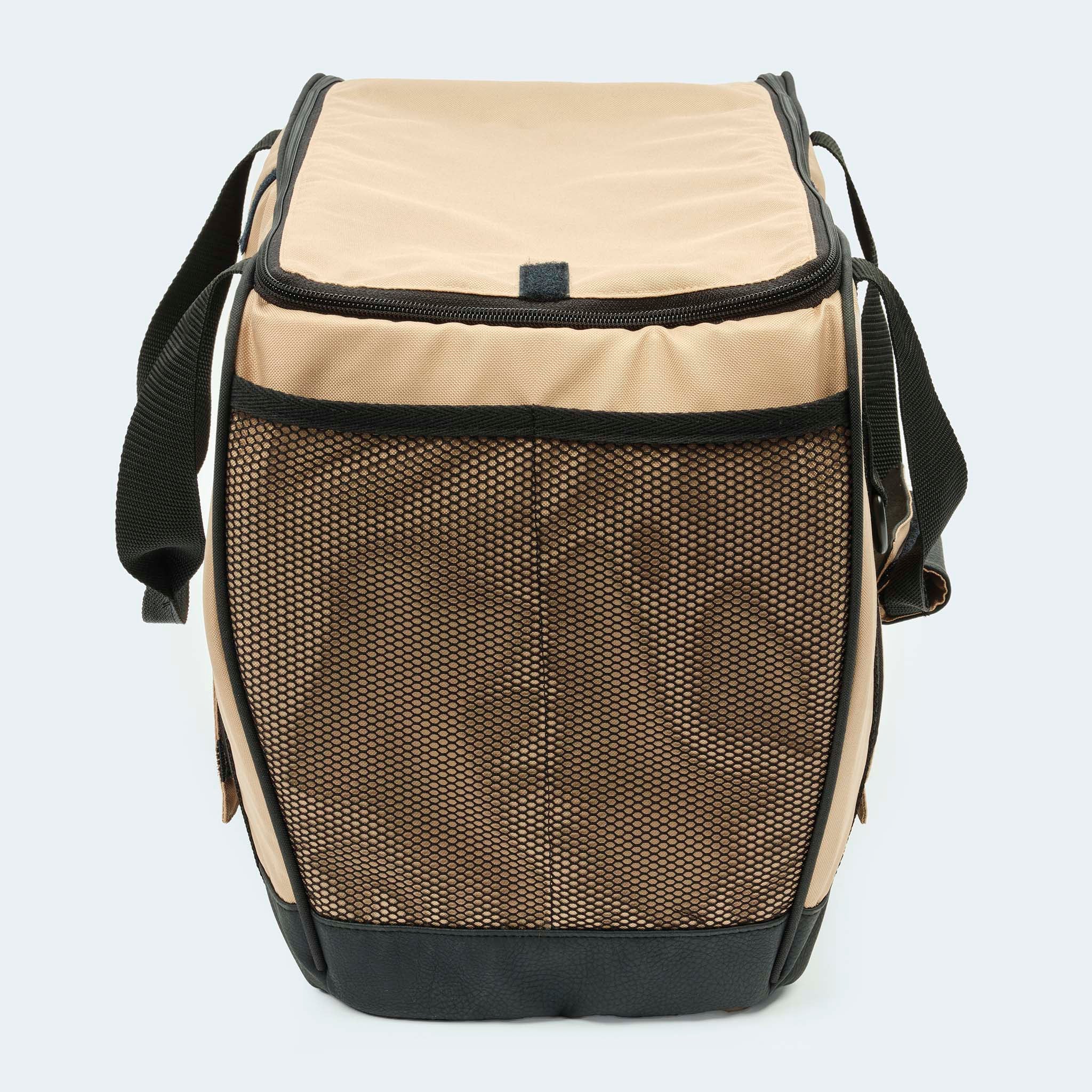 Fahrradtasche für Hunde beige - Image 14