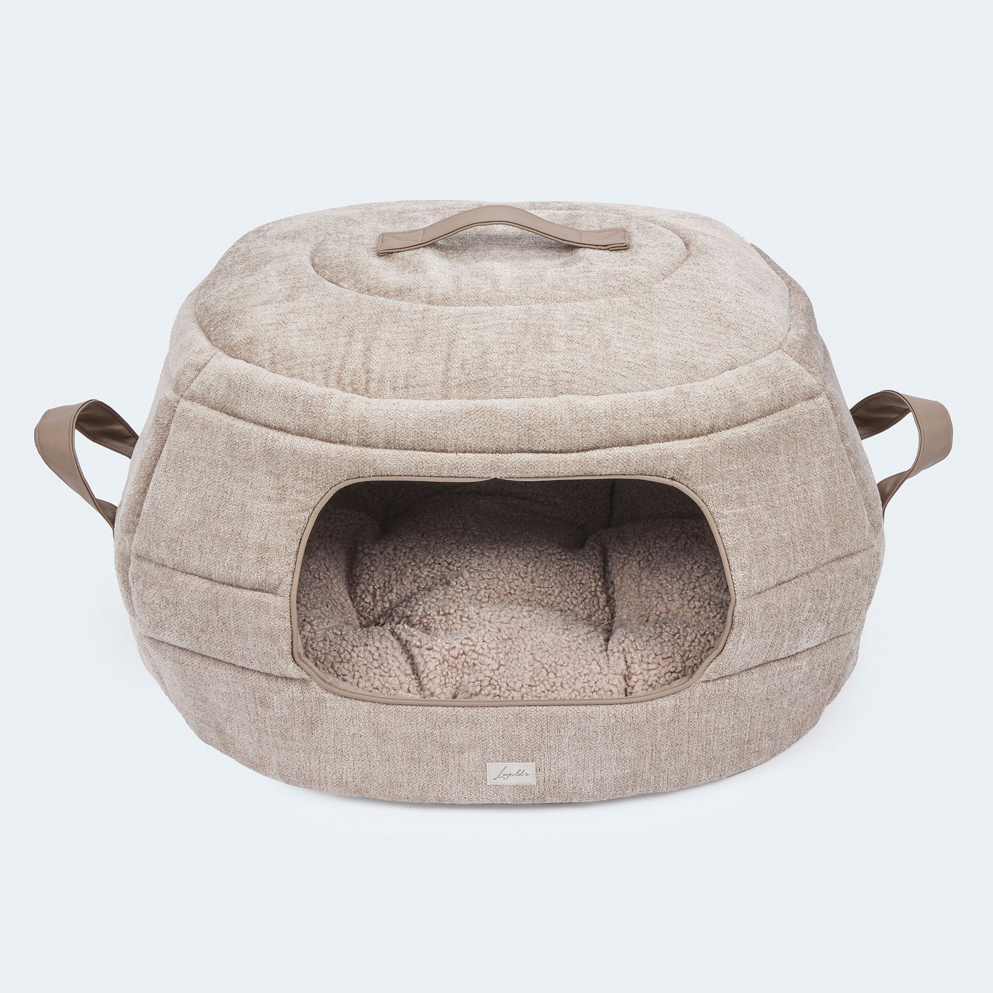 Hundehöhle und Hundebett Alpin beige - Image 3