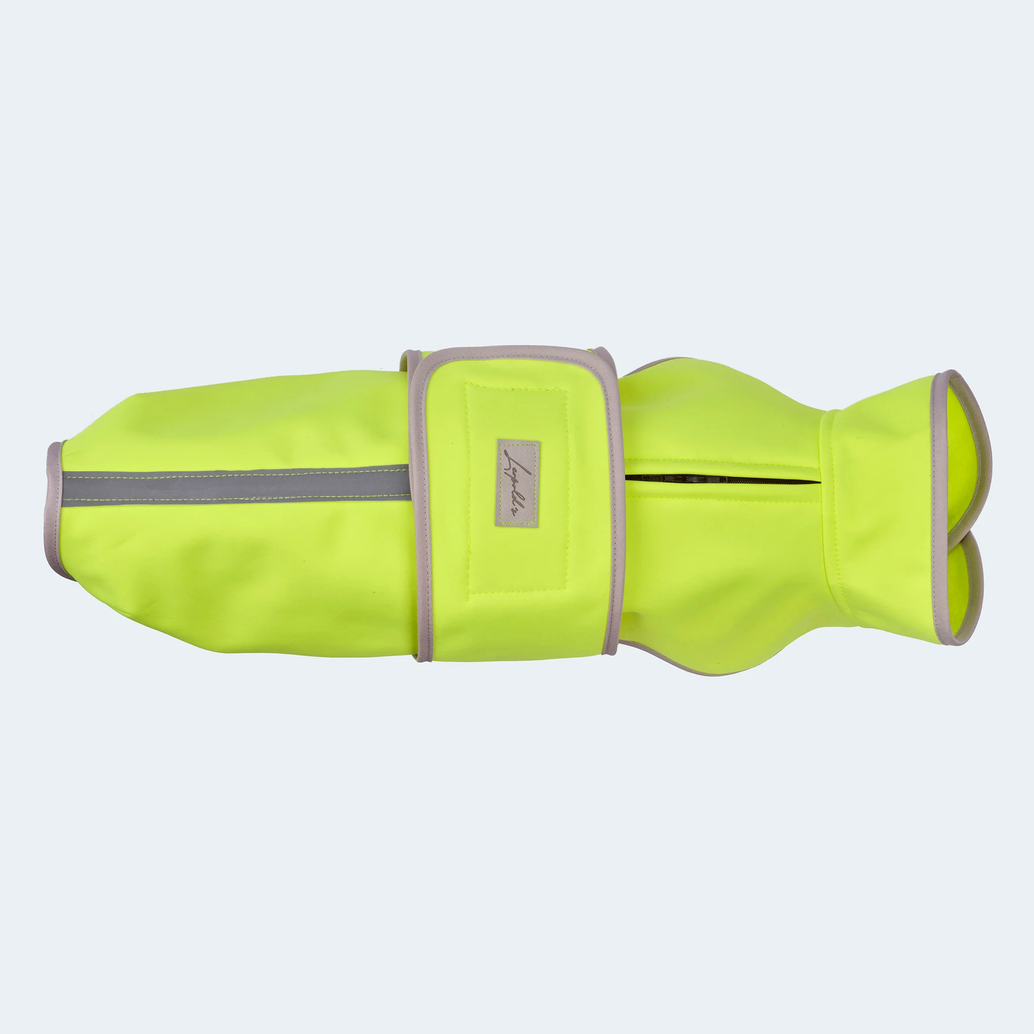 Hundemantel Dackel Softshell gelb - Image 5