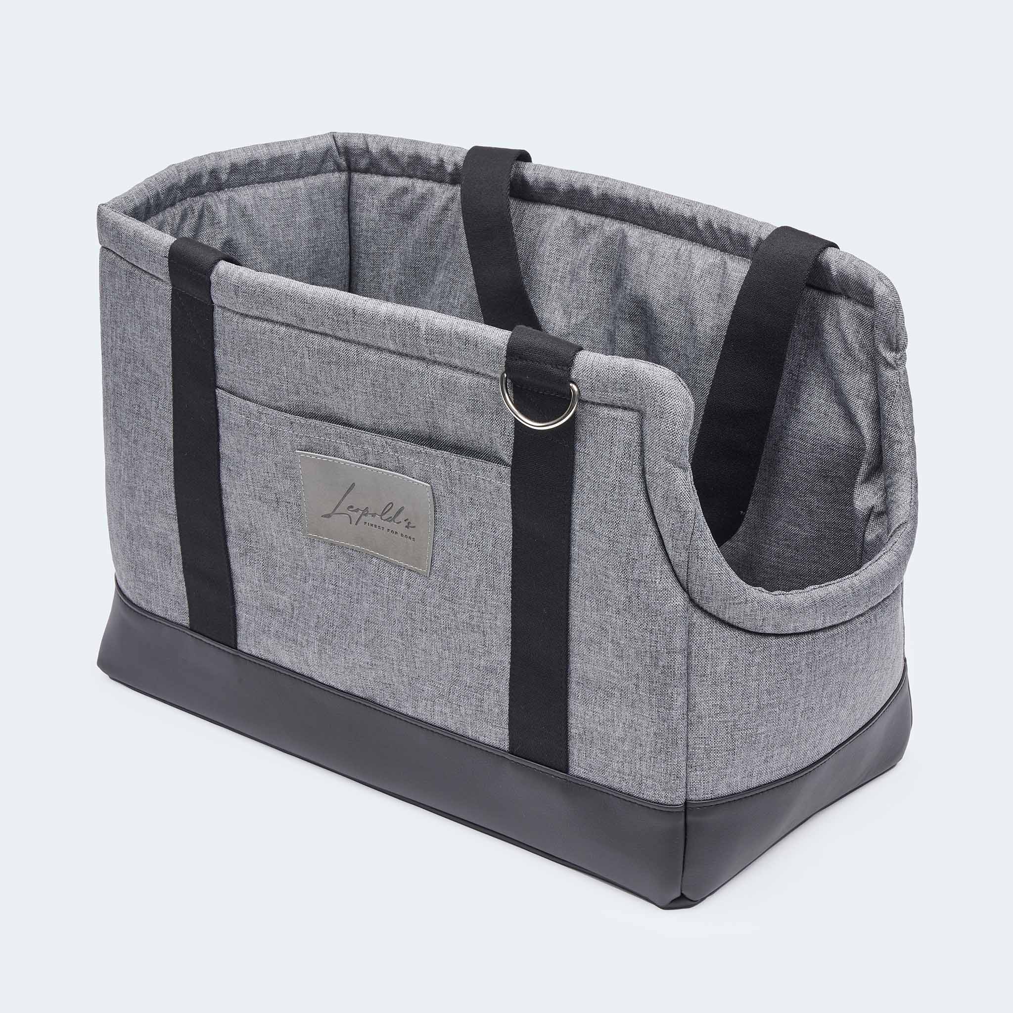 Hundetasche EasyLuxe Curly grau - Image 24